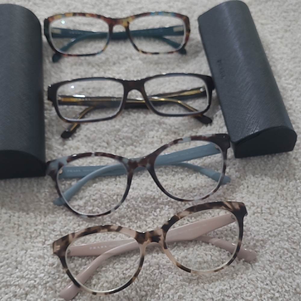 Prada Tortoiseshell Eyewear